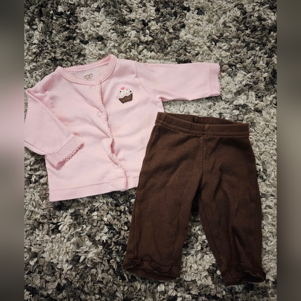 Carters Newborn Baby Outfit